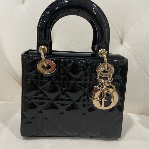 LiKE New🔥 Christian Dior Small Lady Dior - Picture 2 of 9